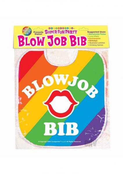 Blow Job Bib Rainbow