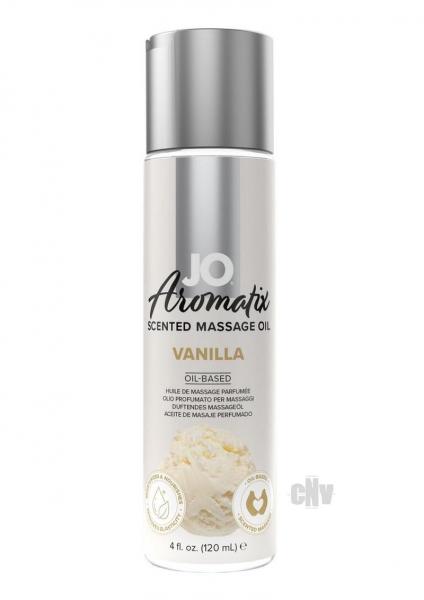 Jo Aromatix Vanilla Massage Oil 4 Oz.