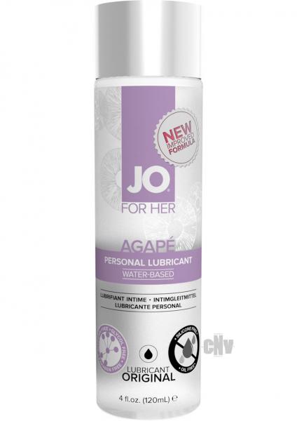 Jo Agape - Original - Lubricant (water-based) 4 Fl Oz / 120 Ml