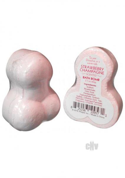 Naughty Bath Bomb Strawberry Champagne