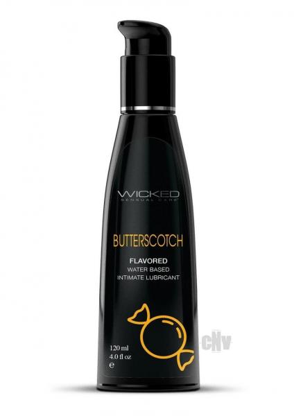 Wicked Aqua Butterscotch Lube 4oz