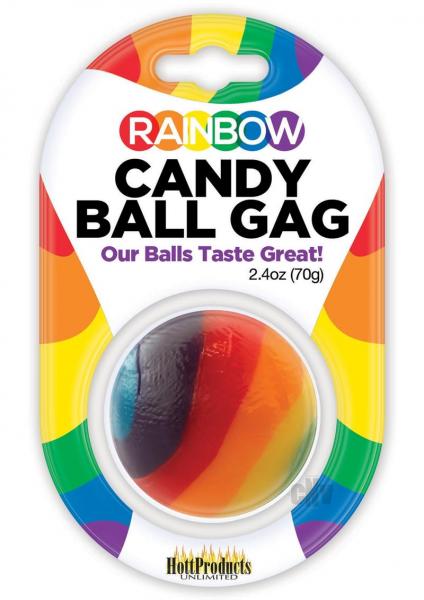 Rainbow Candy Ball Gag