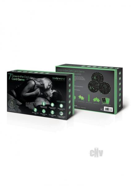 Bodywand 7 Piece Glow In The Dark Card Game