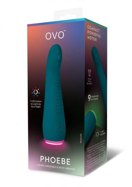 Ovo Pheobe Gspot Vibrator Blue