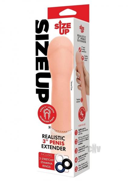 Su Extra Realistic Penis Entend 3 Flesh