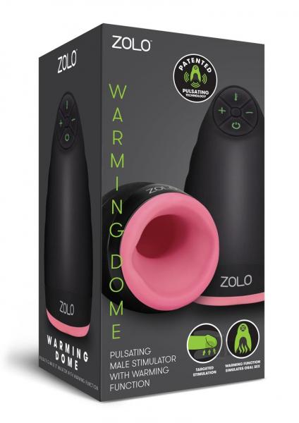 Zolo Pulsating Warming Dome Male Stimulator