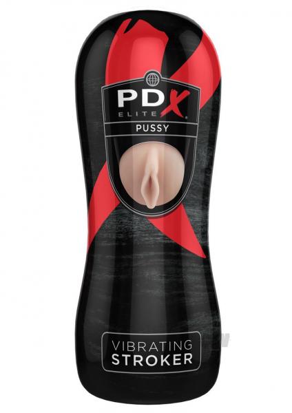 PDX ELITE Vibrating Stroker Pussy