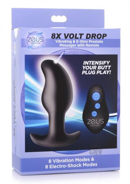 Zeus Vibe And Estim Prostate Massage Black