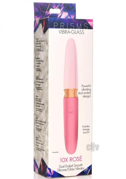 Prisms Vibra Glass Duel End Rose