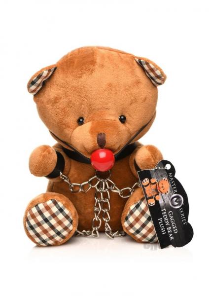 Ms Gagged Teddy Bear Brown