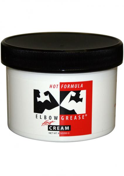 Elbow Grease Hot Cream Lubricant 9oz Jar