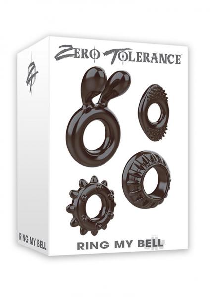 ZT Ring My Bell Cock Ring Set (4/per)