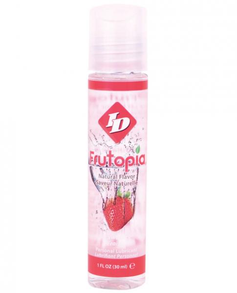 Id Frutopia Strawberry Flavored Lubricant 1 Fl Oz Pocket Bottle