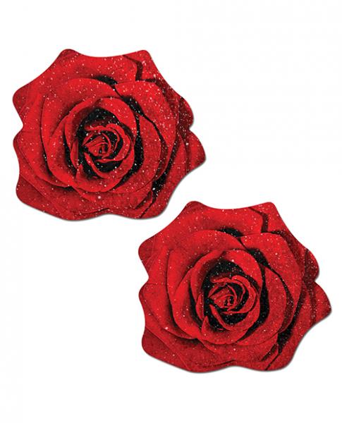 Pastease Glitter Velvet Blooming Rose Red O/S