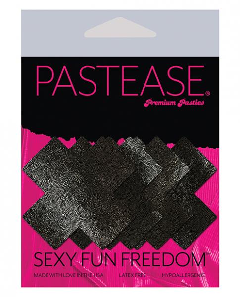 Pastease Petites Liquid Cross Black Pack Of 2 O/S