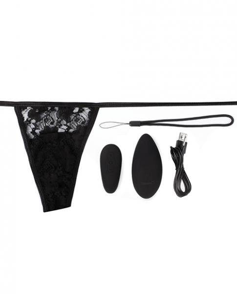 Screaming O Premium Ergonomic Remote Panty Set Black