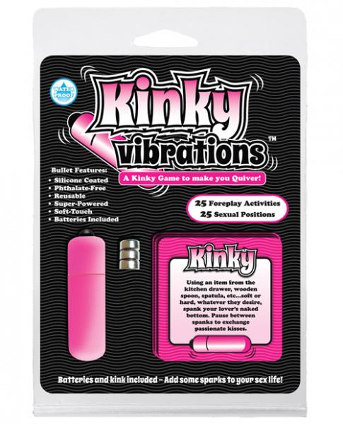 Kinky Vibrations Game with Bullet Vibrator