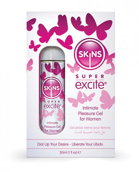 Skins Super Excite Clitoral Stimulation Gel 1oz