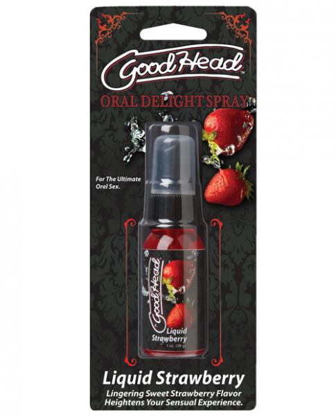 Goodhead Oral Delight Spray Liquid Strawberry 1oz