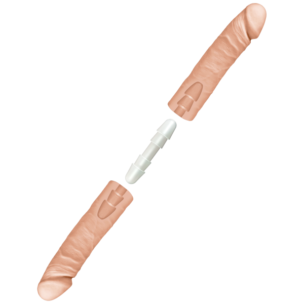 The Double D 16 inches Ultraskyn Dildo