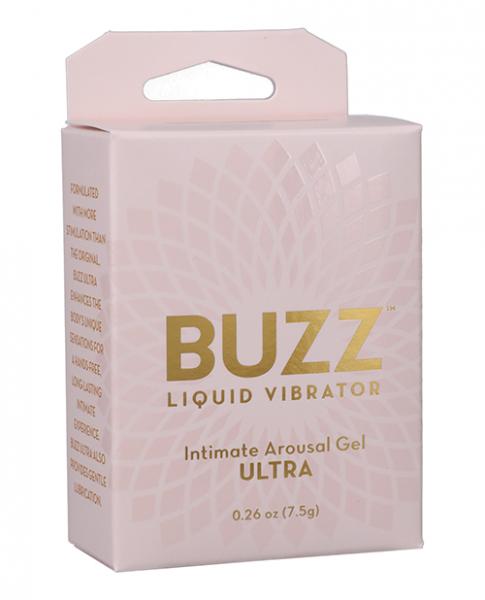 Buzz Ultra Liquid Vibrator Intimate Arousal Gel - .26 Oz