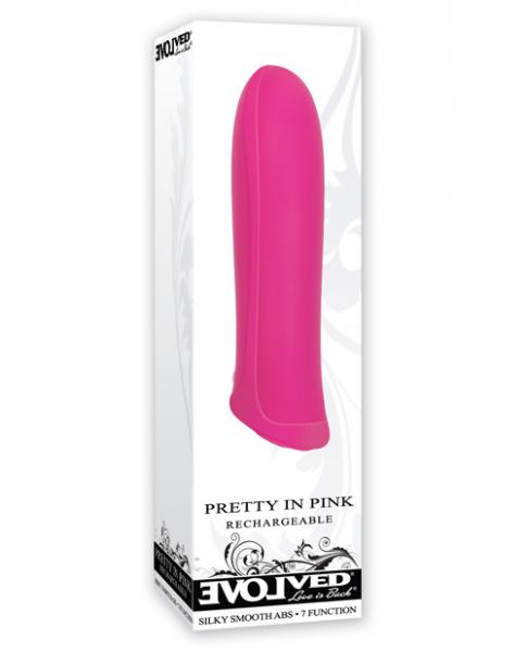 Evolved Pretty In Pink Silicone Rechargeable