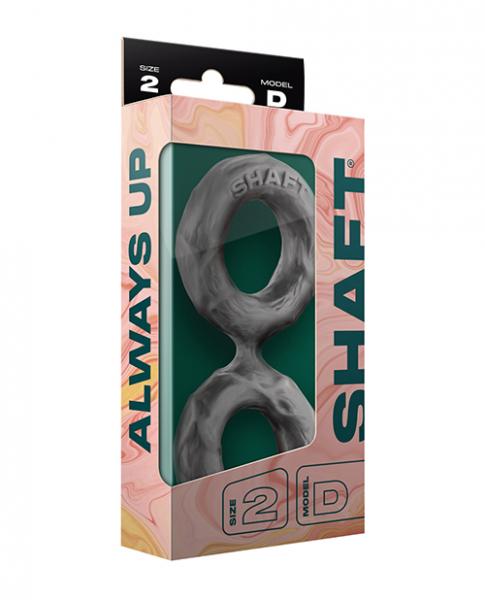 Shaft Double C-ring  - Medium Gray