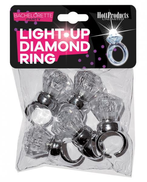 Light Up Diamond Ring (5pk)