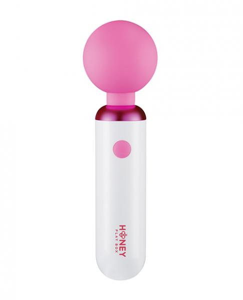 Pomi Wand Clit Tease Vibrating Wand - White