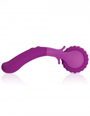 Jimmyjane Evoke Du-o Purple Vibrating Massage Wheel