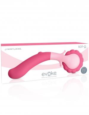 Jimmy Jane Evoke Sol-o Vibrating Massage Wheel Pink