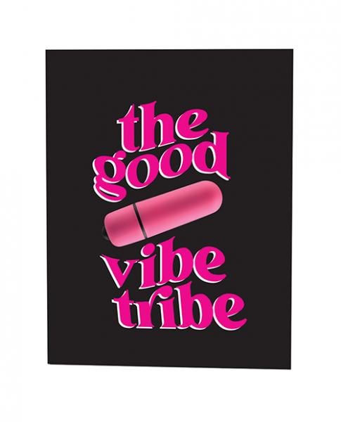 Naughty Vibes Good Vibe Tribe Greeting Card