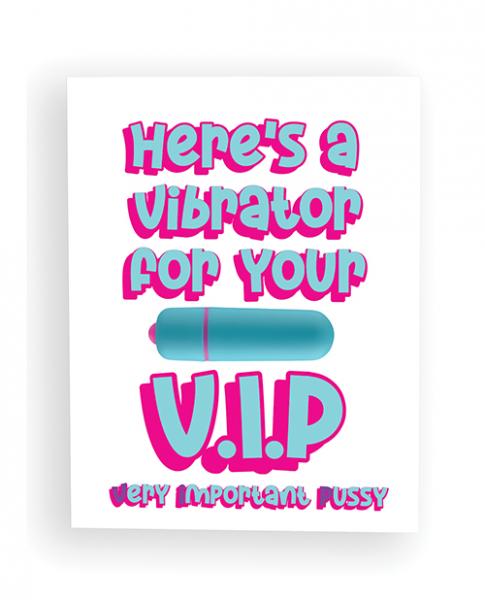 Naughty Vibes Vip Greeting Card