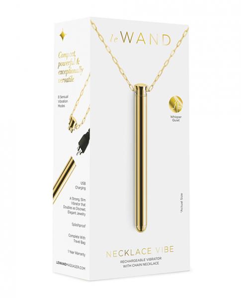 Le Wand Vibrating Necklace Gold