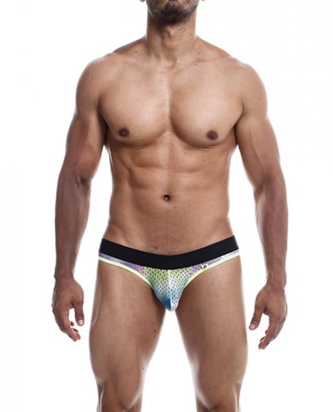 Male Basics Mob Aero Jock Green Dye Lg