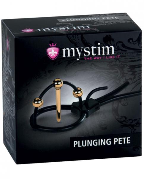 Mystim Plunging Pete Corona Strap & Urethral Sound