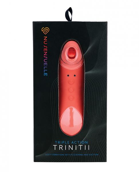 Sensuelle Trinitii Suction Tongue Coral