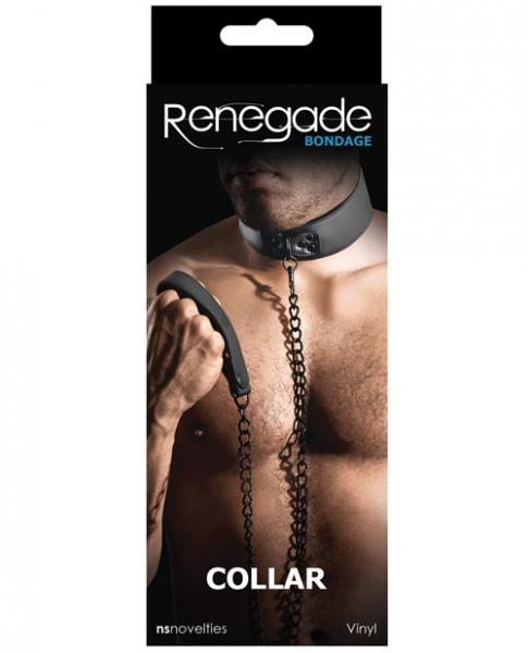 Renegade Bondage Collar Black O/S