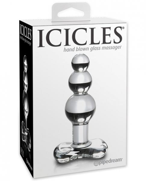 Icicles No 47 Beaded Glass Anal Plug