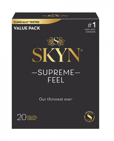 Lifestyles Skyn Supreme Feel Condoms - Pack Of 20