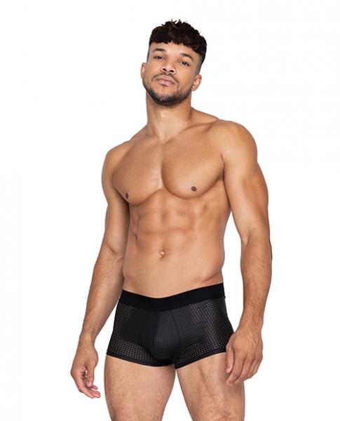 Master Trunks W/contoured Pouch Black Md