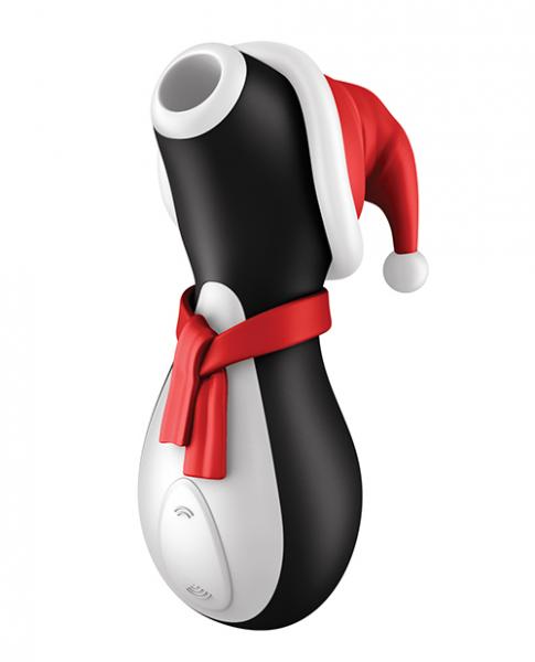 Satisfyer Penguin Holiday Edition  - Black/white/red