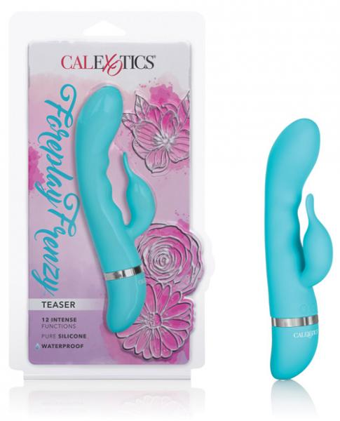 Foreplay Frenzy Teaser Rabbit Style Vibrator Blue