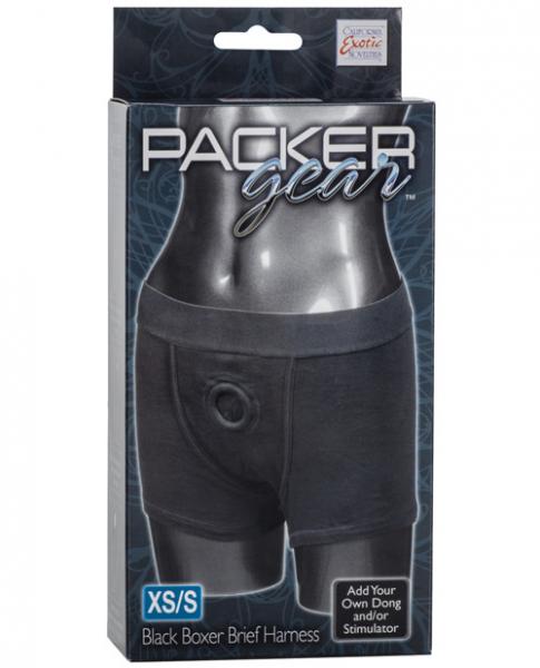 Packer Gear Black Boxer Harness XS/S