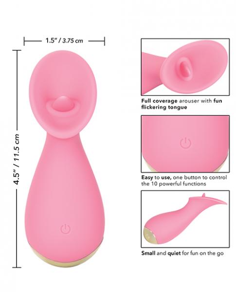 Slay Tickle Me Pink Tongue Vibrator