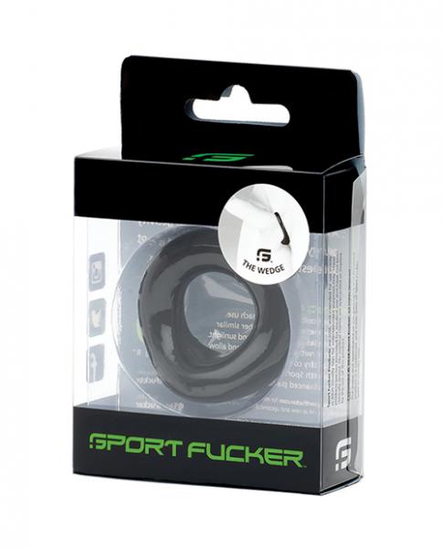 Sport Fucker Silicone The Wedge - Black