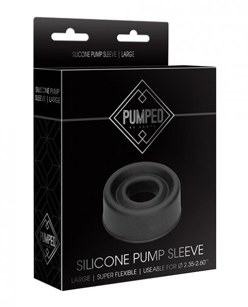 Pumped - Silicone Pump Sleeve Large - Black