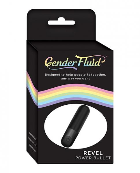 Gender Fluid Revel Power Bullet Matte Black