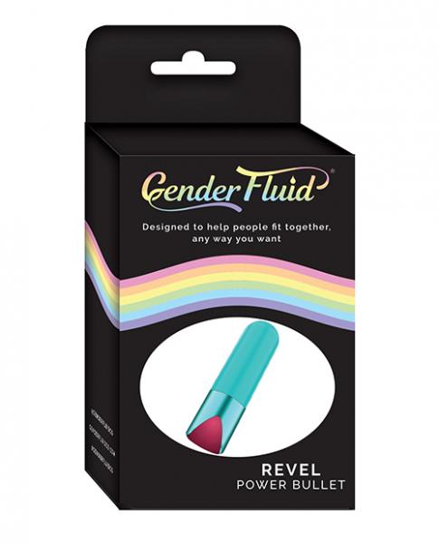 Gender Fluid Revel Power Bullet Aqua