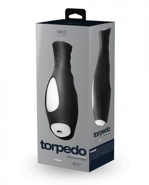 VeDo Torpedo Vibrating Stroker Black